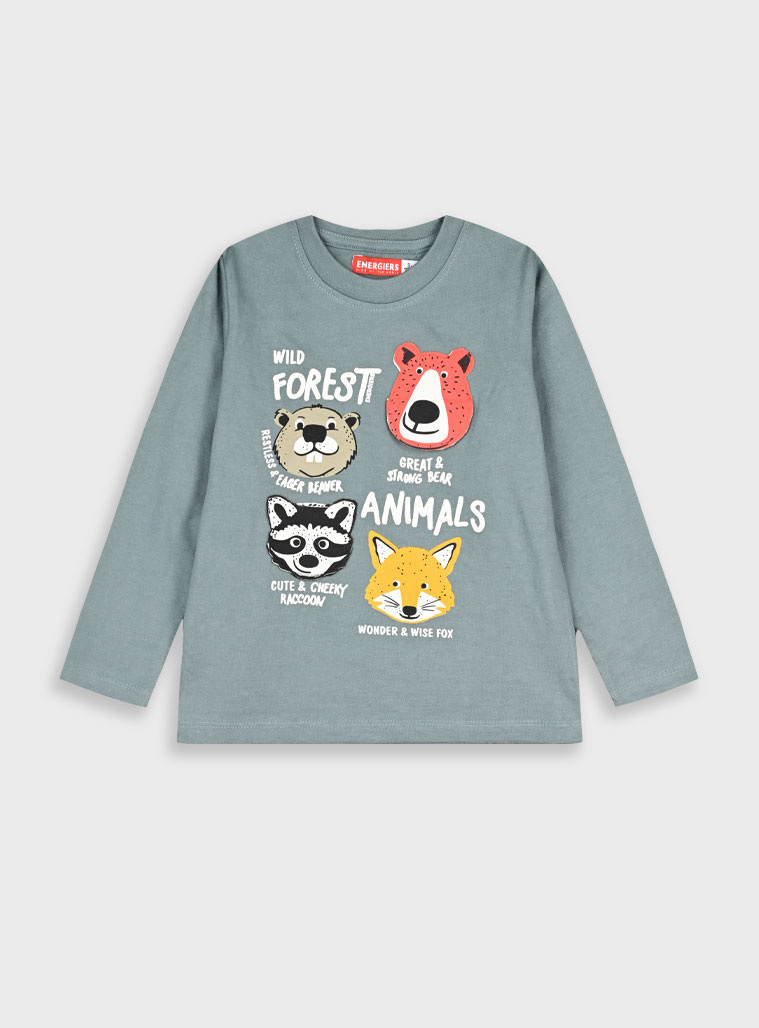 Μακρυμάνικη μπλούζα - 2 ετών, ΦΥΣΤΙΚΙ εικόνα 1