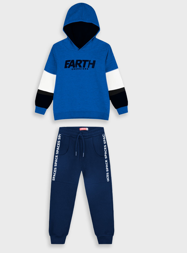 Φούτερ φόρμα με τύπωμα - 1 έτους, ΜΑΡΕΝ εικόνα 1