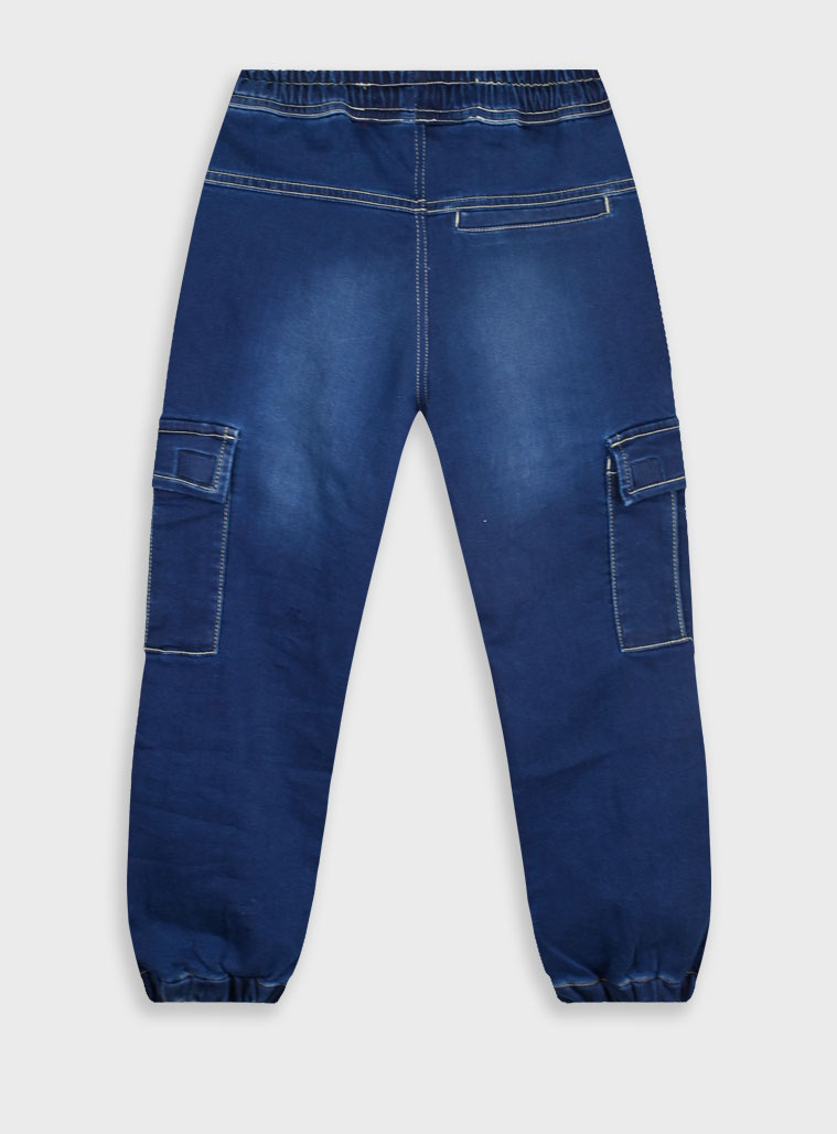 Τζην παντελόνι cargo - ΜΠΛΕ ΤΖΗΝ 13-125001-2 φωτογραφία