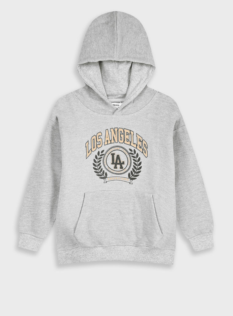 Μπλούζα με κουκούλα - 8 ετών, ΜΕΛΑΝΖΕ εικόνα 1