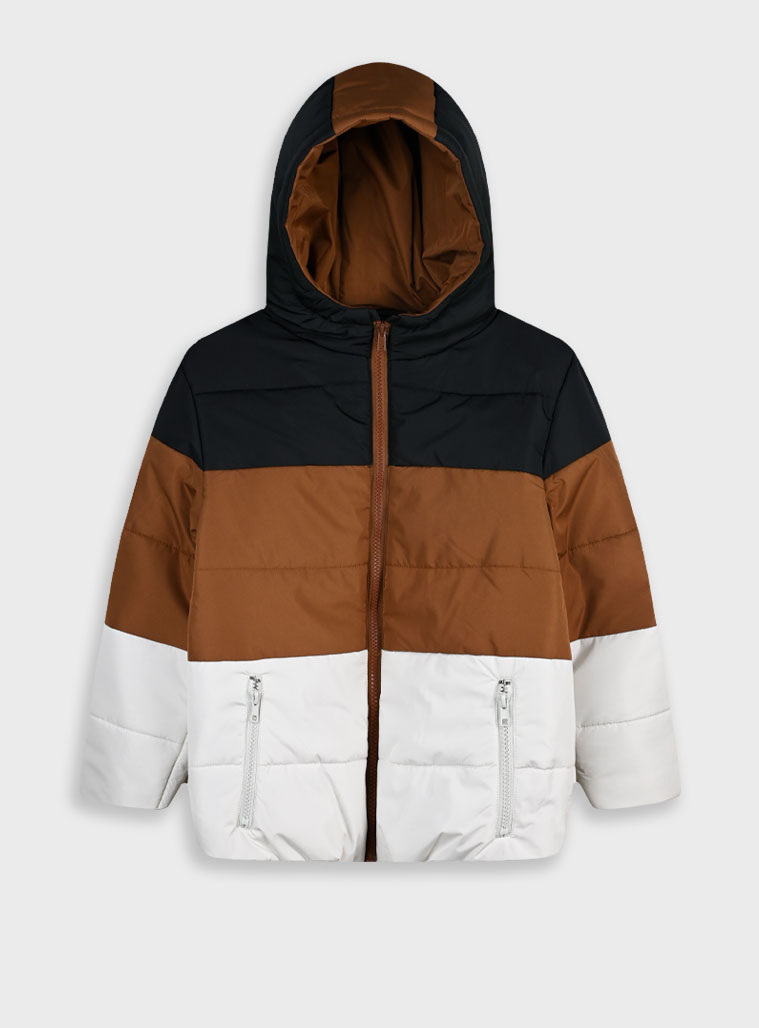 Μπουφάν με κουκούλα - 6 ετών, ΚΑΜΗΛΟ εικόνα 1