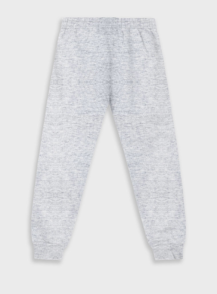 Παντελόνι φούτερ με λάστιχο για κορίτσι - ΜΕΛΑΝΖΕ 15-113345-2-2 φωτογραφία