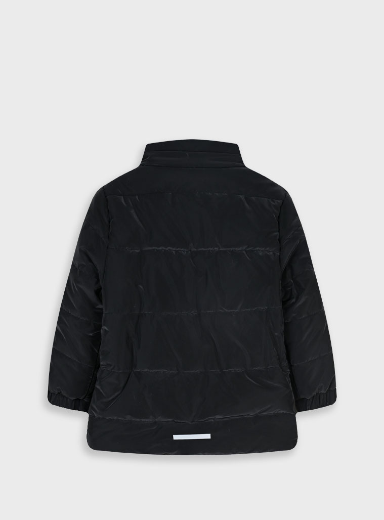 Μπουφάν με αποσπόμενη κουκούλα - ΚΡΕΜ 15-125300-1 φωτογραφία