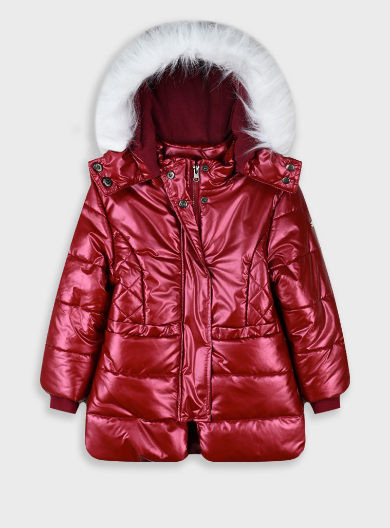 Μπουφάν με αποσπόμενη κουκούλα - ΜΠΟΡΝΤΩ 15-125301-1