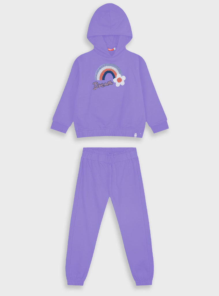 Φούτερ φόρμα με τύπωμα - 2 ετών, ΛΕΒΑΝΤΑ εικόνα 1