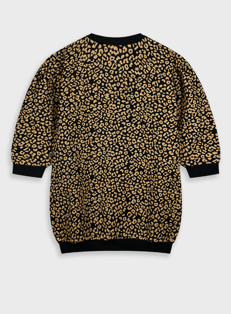 Λεοπάρ φούτερ φόρεμα - ΚΟΥΦΕΤΙ 15-125341-7 φωτογραφία