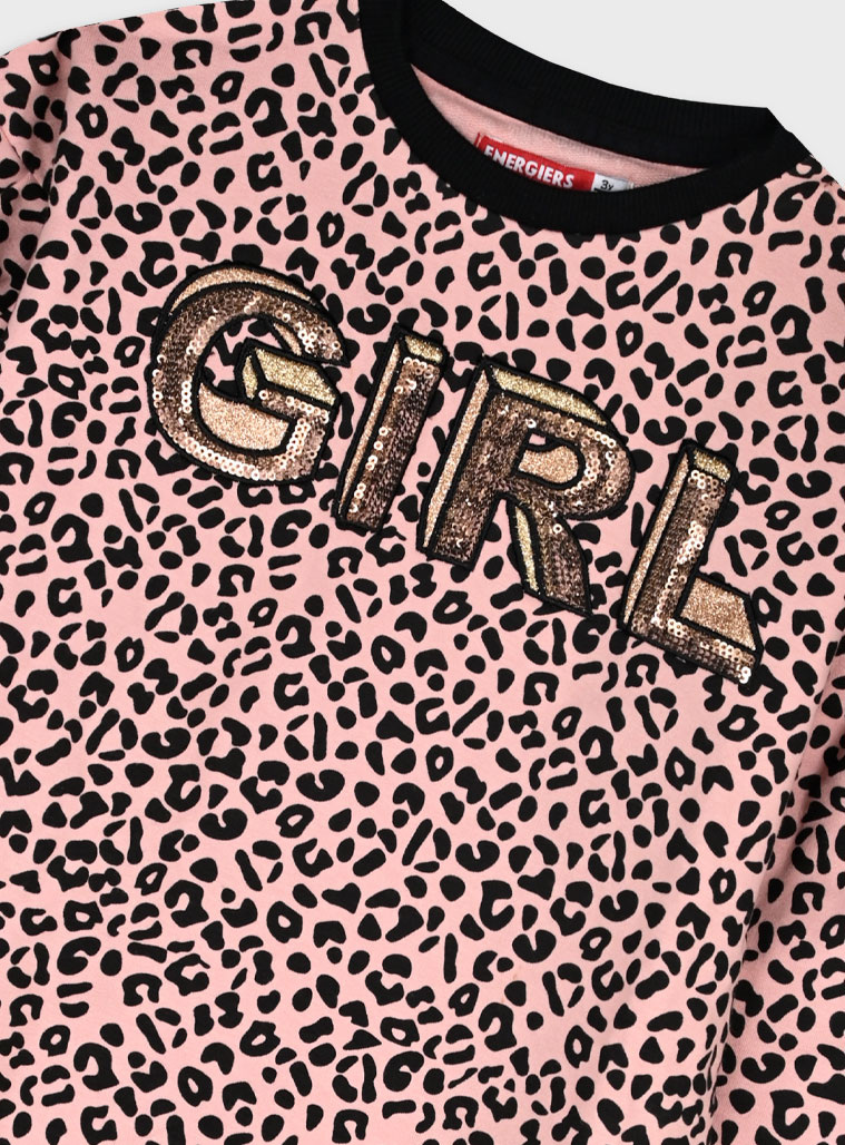 Λεοπάρ φούτερ φόρεμα - ΚΟΥΦΕΤΙ 15-125341-7 φωτογραφία