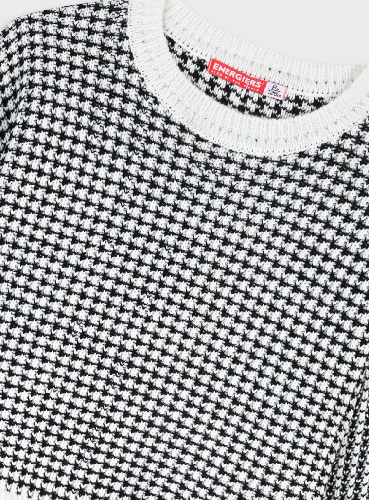 Πλεκτό πιε ντε πουλ σετ - PIED DE POULE 16-125201-0 φωτογραφία