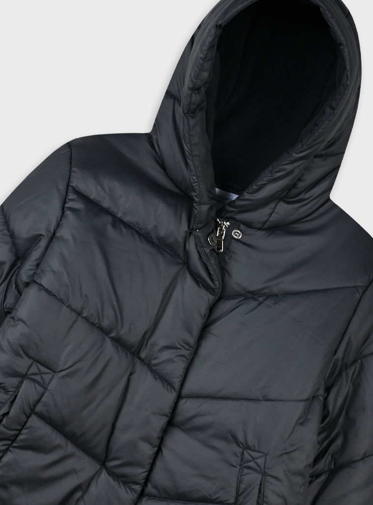 Μπουφάν με κουκούλα - ΛΑΤΤΕ 16-125201-1 φωτογραφία