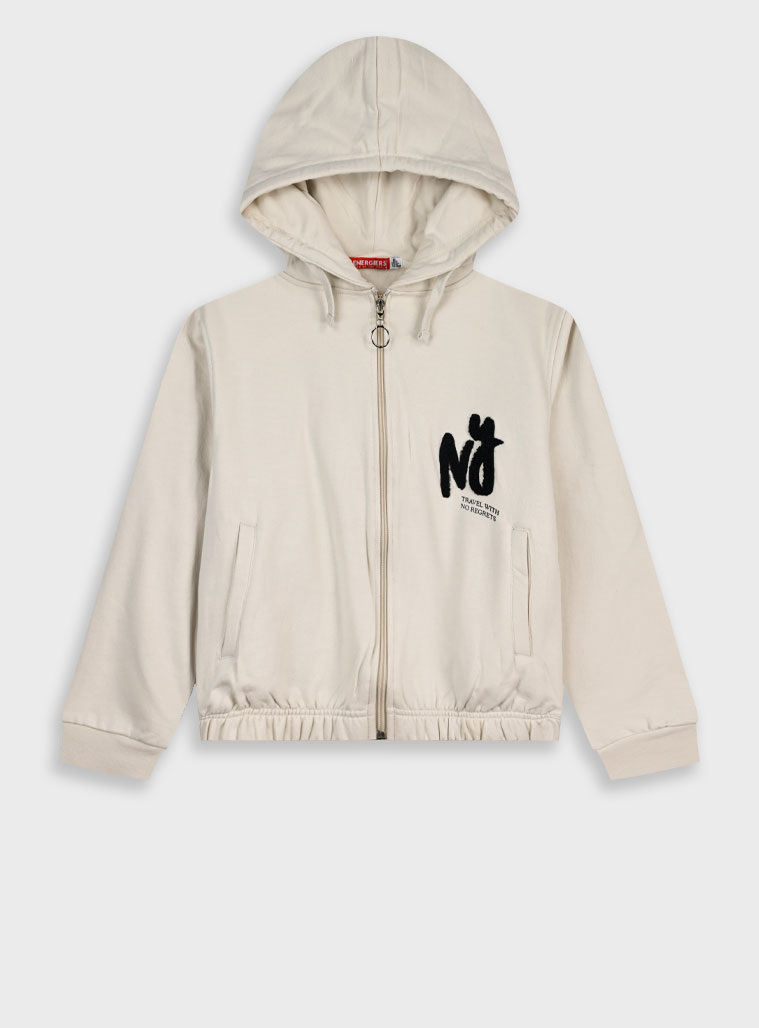 Ζακέτα φούτερ - ΒΑΝΙΛΙΑ 16-125202-5