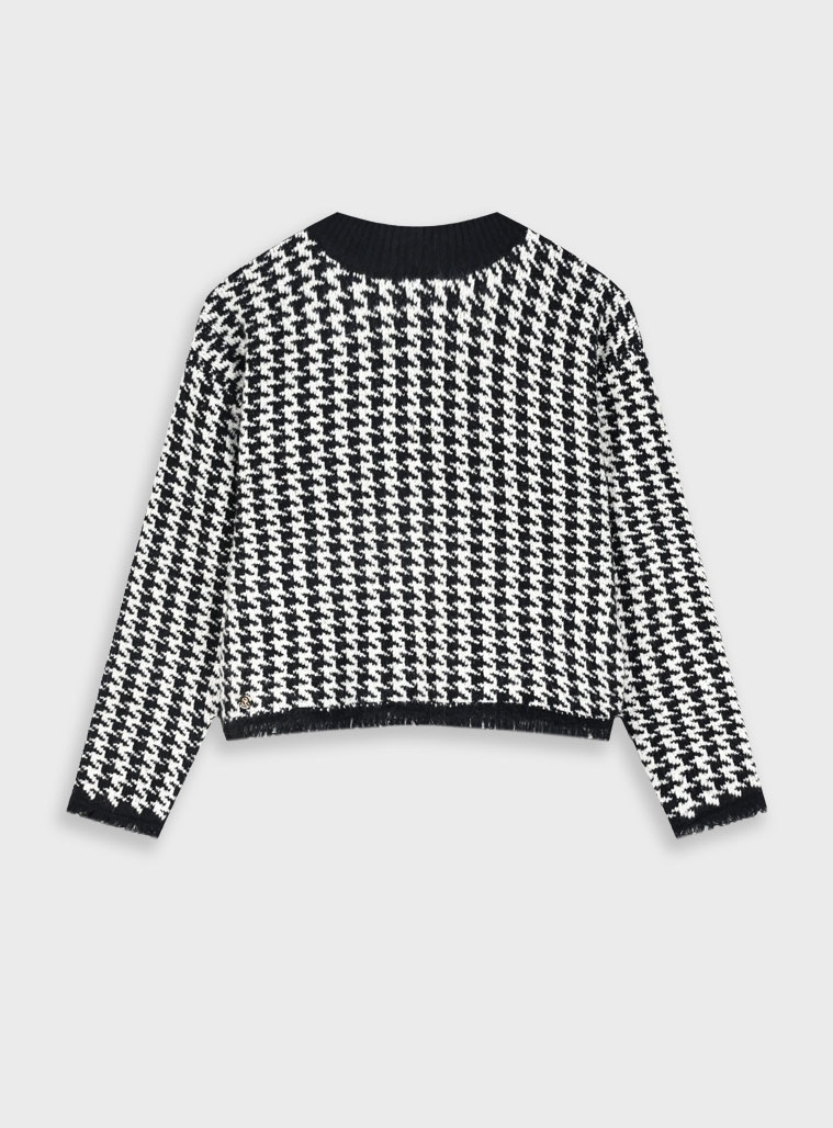 Πουλόβερ - PIED DE POULE 16-125202-6 φωτογραφία