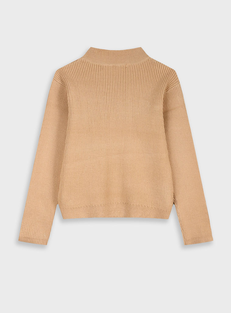 Μακρυμάνικη ριπ μπλούζα - ΛΑΤΤΕ 16-125203-6 φωτογραφία