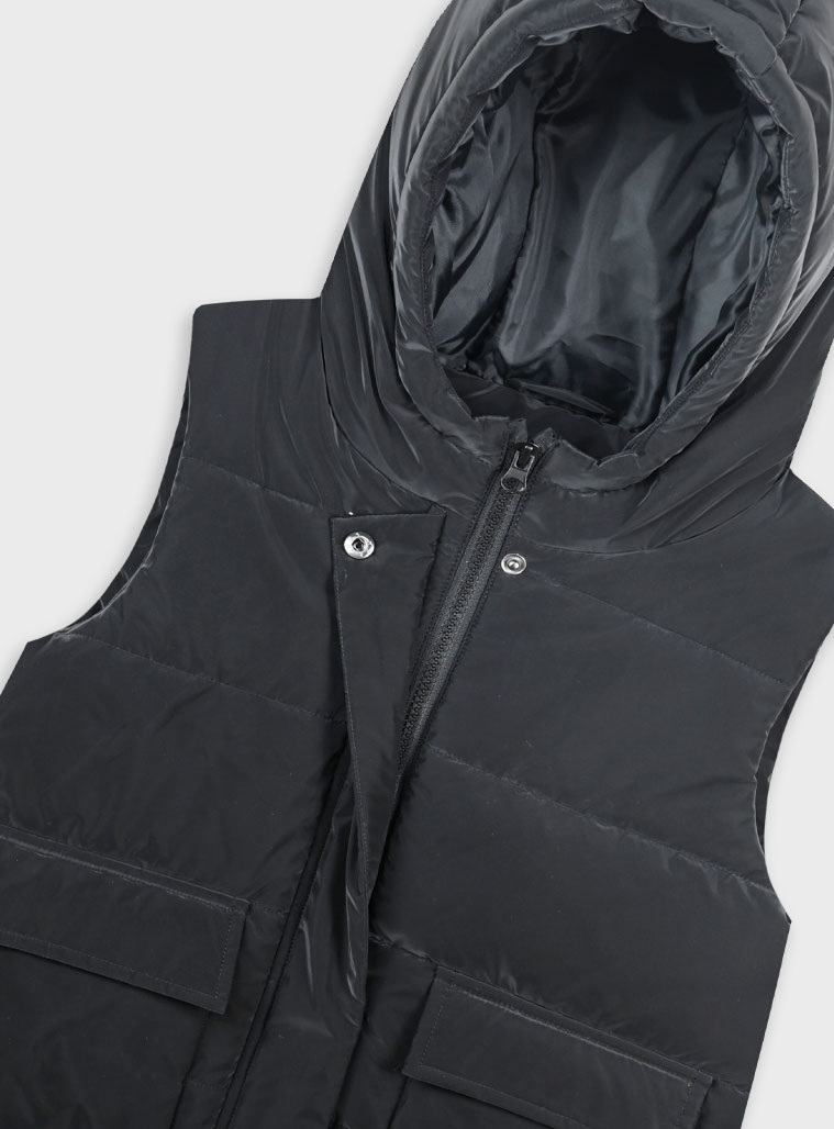 Αμάνικο μπουφάν γιλέκο - ΒΑΝΙΛΙΑ 16-125215-1 φωτογραφία