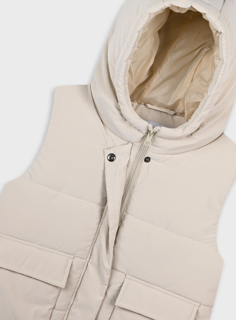 Αμάνικο μπουφάν γιλέκο - ΒΑΝΙΛΙΑ 16-125215-1 φωτογραφία