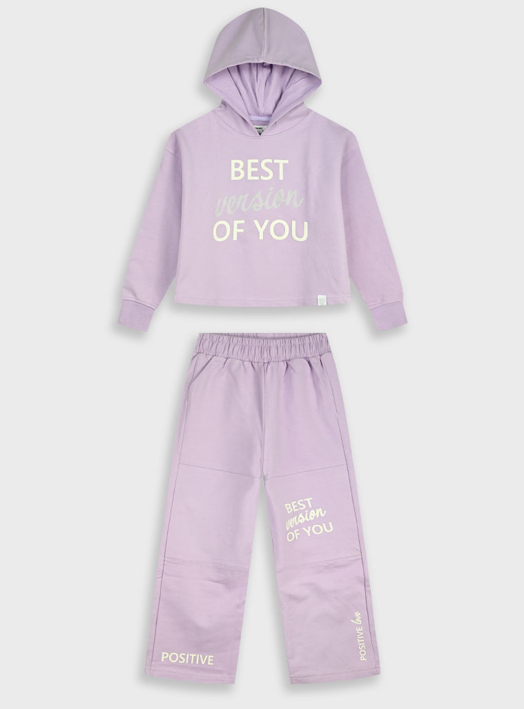 Φούτερ φόρμα με τύπωμα - ΜΑΥΡΟ 16-125253-0 φωτογραφία