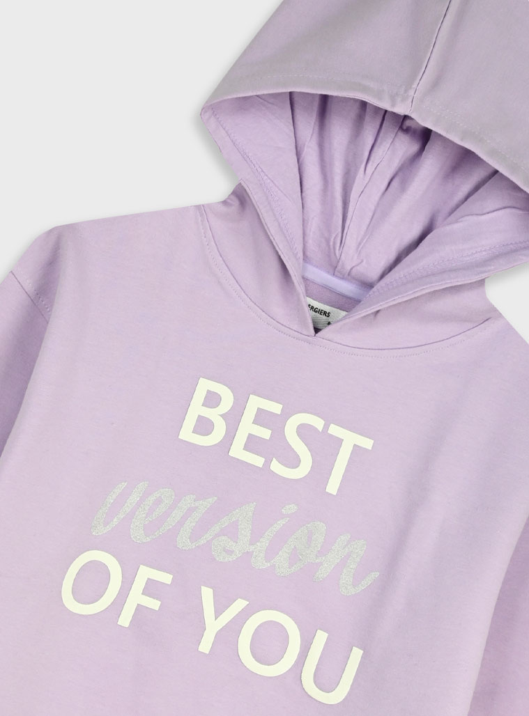 Φούτερ φόρμα με τύπωμα - ΜΑΥΡΟ 16-125253-0 φωτογραφία