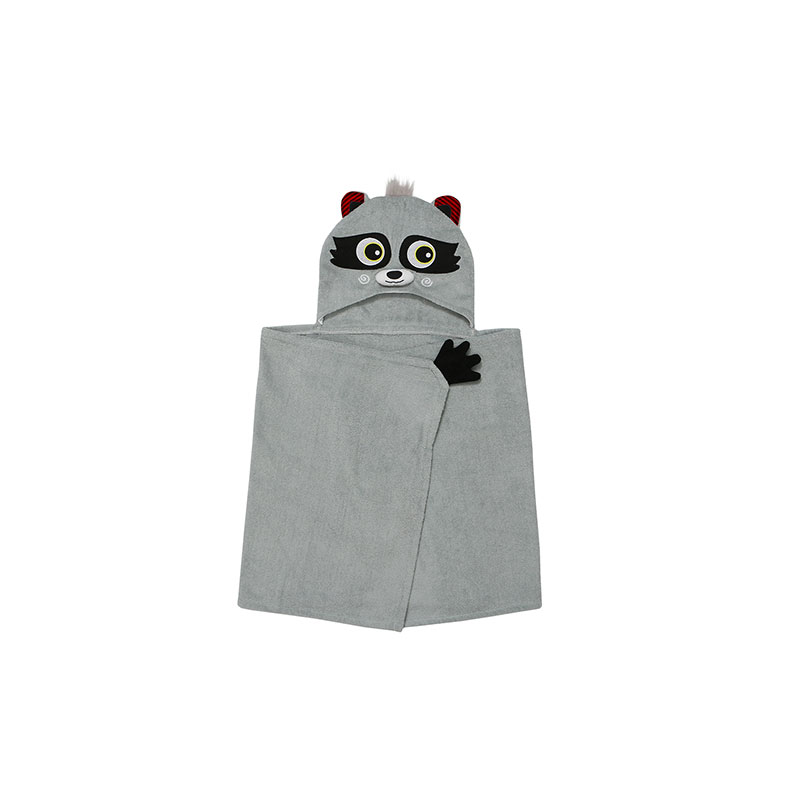 Εικόνα 1 Κάπα Βαμβακερή 127x55εκ. Rocco The Racoon Zoocchini ZOO11119