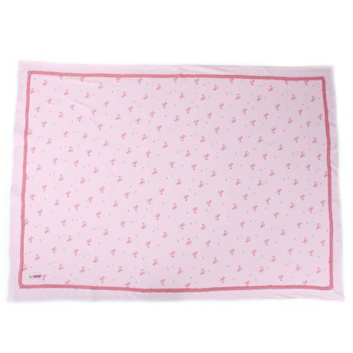 Minene Σετ Κούνιας Με Πάπλωμα Βαμβακερό Ροζ Minene MN4240