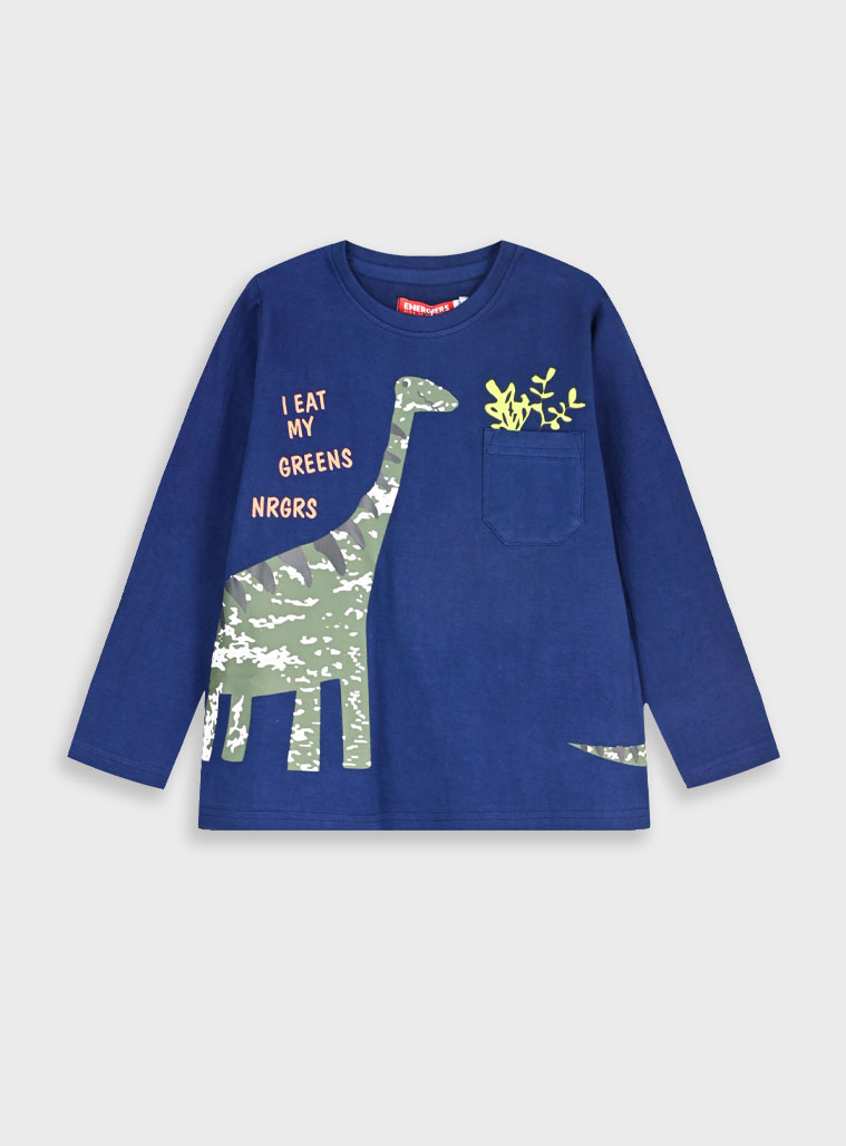 Μακρυμάνικη μπλούζα - 1 έτους, Μπλε εικόνα 1