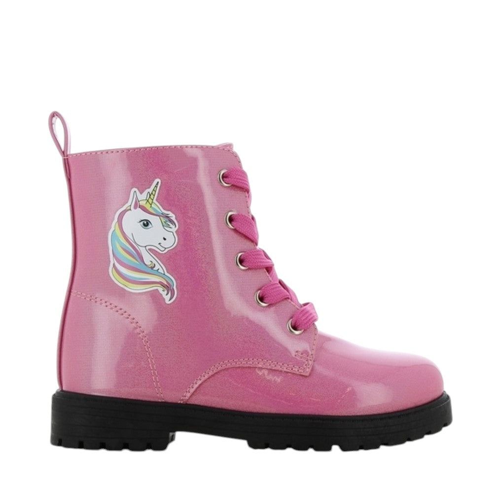 Unicorn Magic UNICORN MAGIC Μποτάκι Martens 24-32 - ΡΟΖ/ΦΟΥΞΙΑ