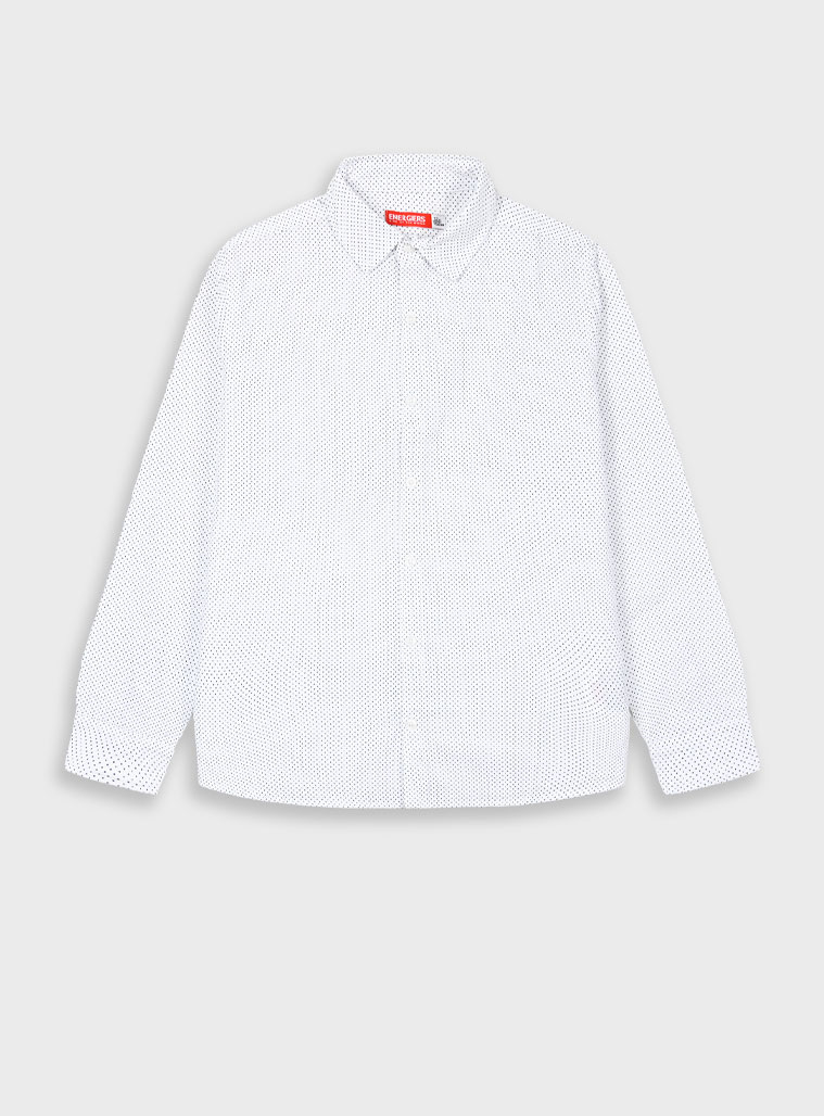 energiers Energiers Basic Line πουκάμισο για αγόρι - Λευκό 12-100180-4-4