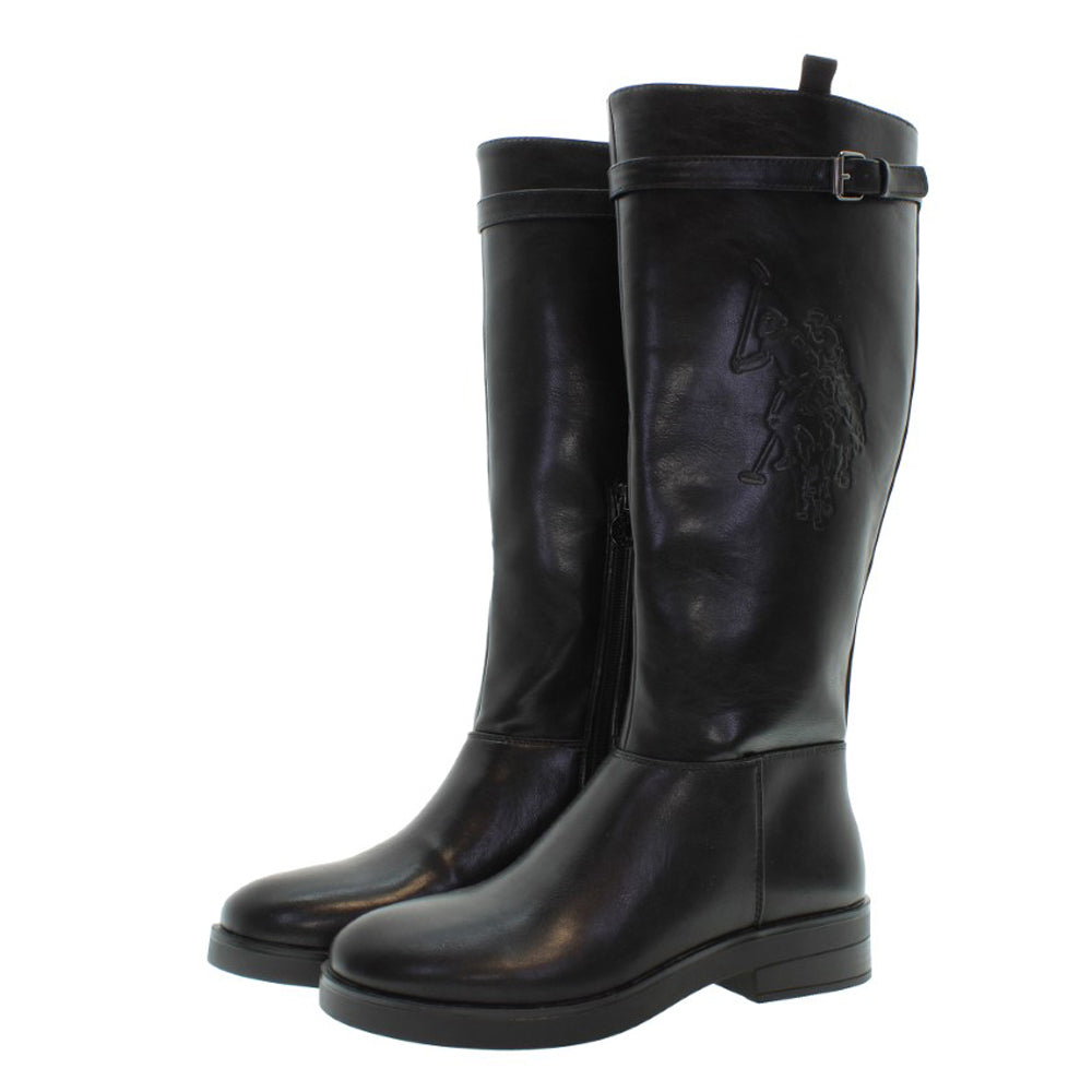 US POLO Ylenia001 Μπότα 36-41 - ΜΑΥΡΟ φωτογραφία