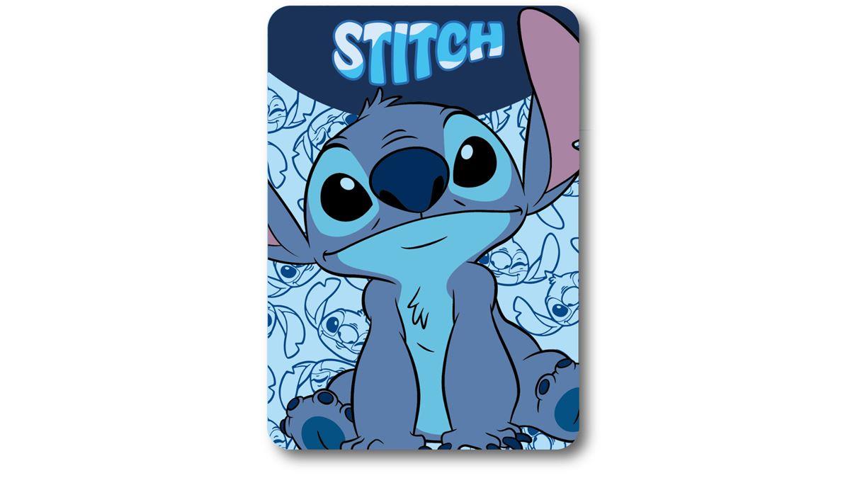 Κουβέρτα Κούνιας Fleece 100x140εκ. Disney Home Stitch 70 Sky Blue...