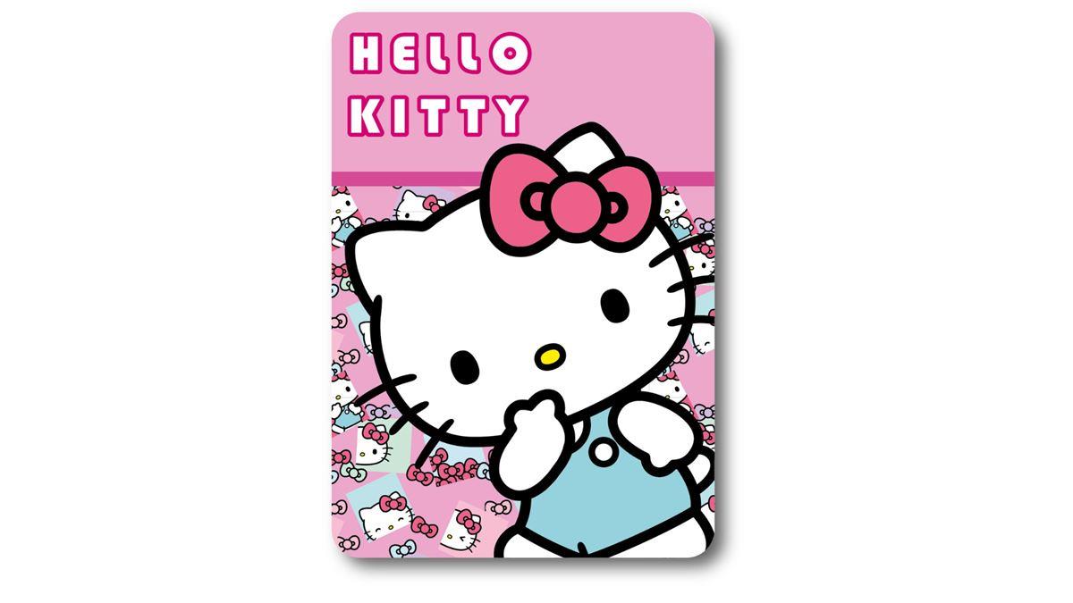 Κουβέρτα Κούνιας Fleece 100x140εκ. Sanrio Hello Kitty 34 Pink Digital...