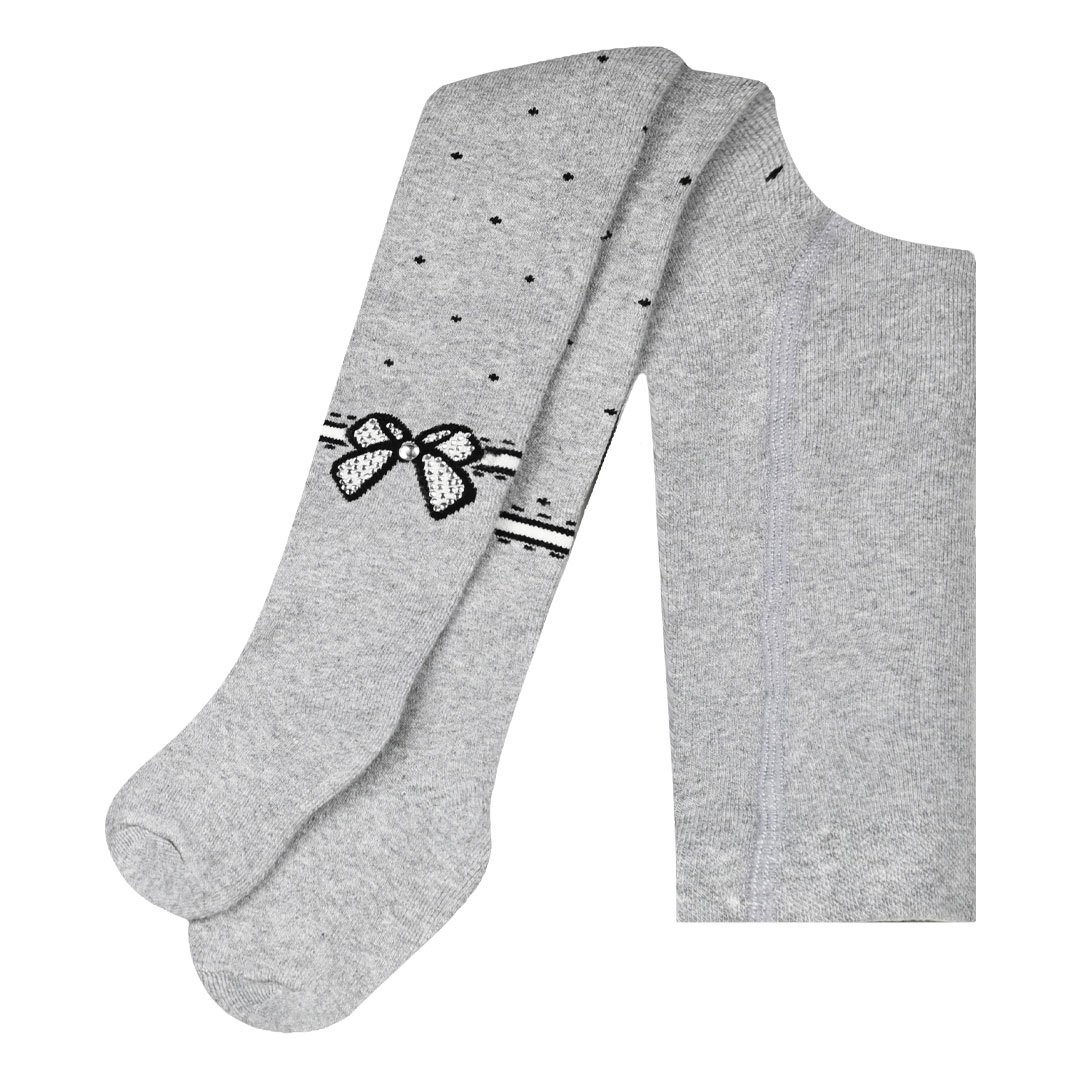 Χοντρό Χειμωνιάτικο Καλσον για Βρεφικό Κορίτσι - 7-8 y, ΜΕΛΑΝΖΕ εικόνα 1